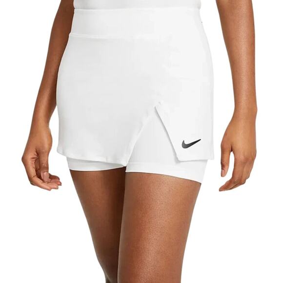 Nike Women's NikeCourt Dri Fit Victory Tennis Skort White Size XL - Picture 1 of 7